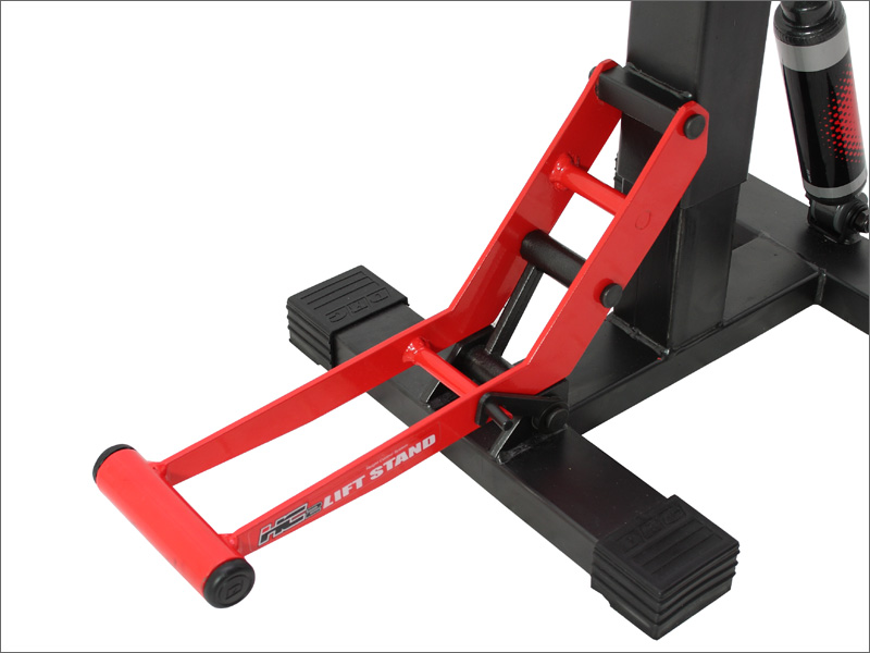 Easily operated newly designed durable double long-levered jack-pedal.